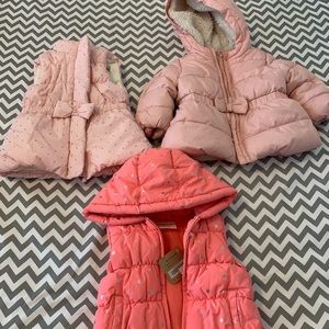 Baby girl jackets
